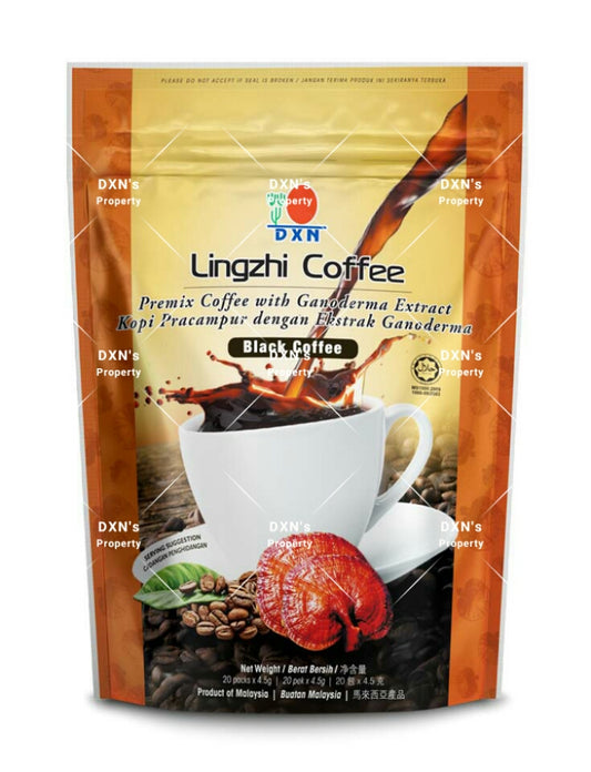 DXN Lingzhi Black Coffee - Rich, healthy blend by DXN in Food & Beverages.