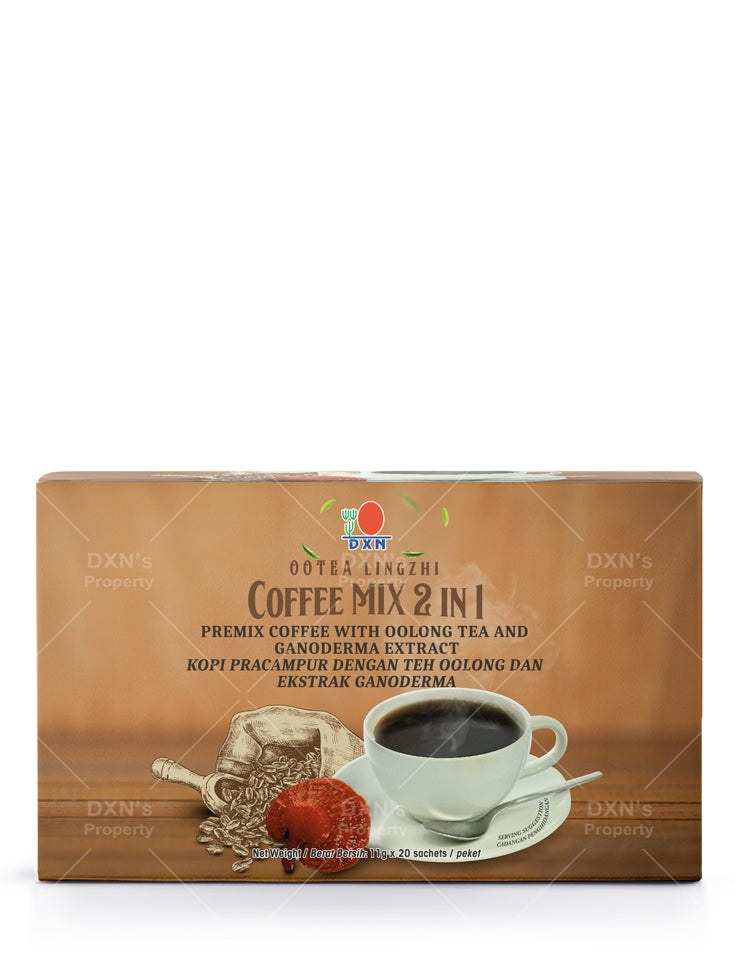 DXN Ootea Lingzhi Coffee Mix 3 in 1 Lite